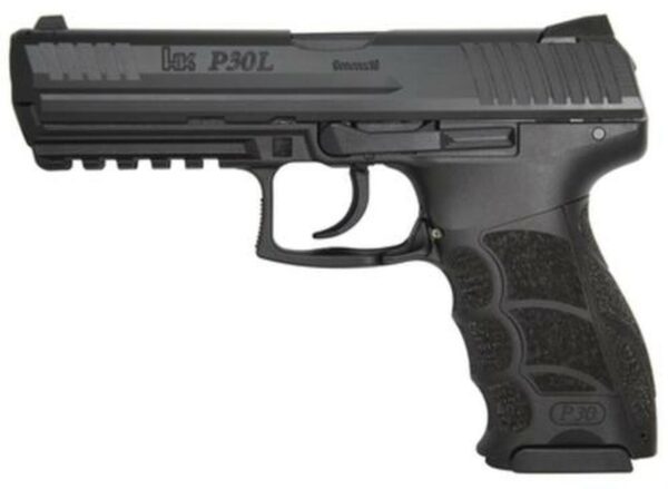 HK P30L Long Slide DAO 9mm LEM, 10rd, 4.44", No Manual Safety