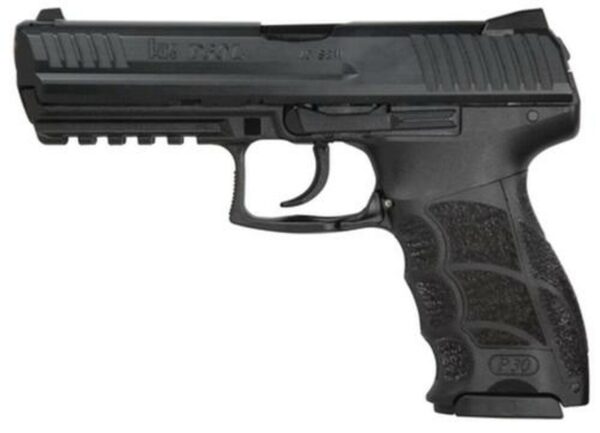 HK P30L, Long Slide (V1) "light" LEM DAO, two 10rd magazines