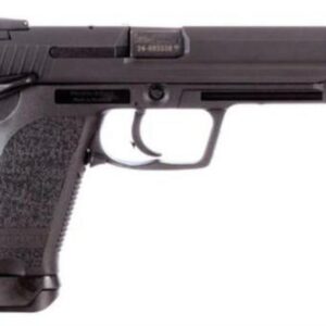 HK USP9 Expert (V1) DA/SA, safety/decocking lever on left, two 18rd steel magazines and jet funnel