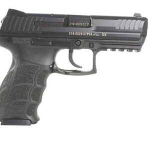 HK P30S (V3) DA/SA, ambidextrous safety lever/rear decocking button, two 13rd magazines