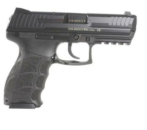 HK P30S (V3) DA/SA, ambidextrous safety lever/rear decocking button, two 13rd magazines