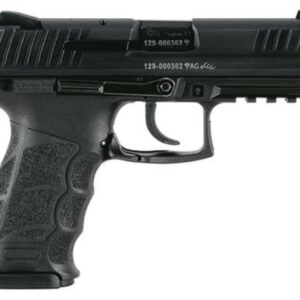 HK P30 (V3) DA/SA, rear decocking button, three 15rd magazines and night sights
