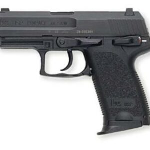 HK USP40 Compact (V1) DA/SA, safety/decocking lever on left, three 12rd magazines and night sights