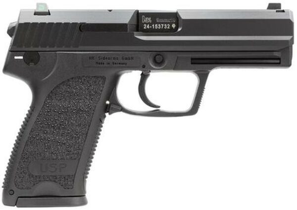 HK USP9 (V7) LEM DAO, three 15rd magazines and night sights