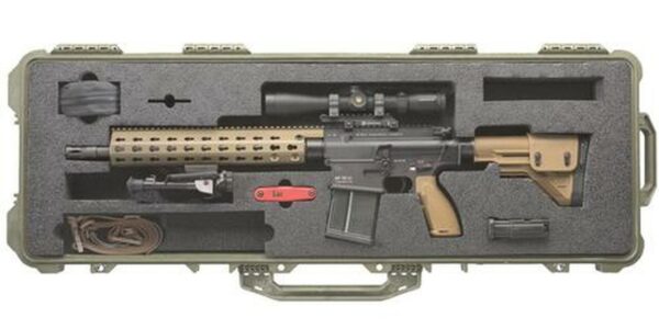 HK MR762, 7.62mm Long Rifle Package II, Leupold 3-9x VX-R Scope, 14.7" MRA Rail, 10 and 20rd Mags