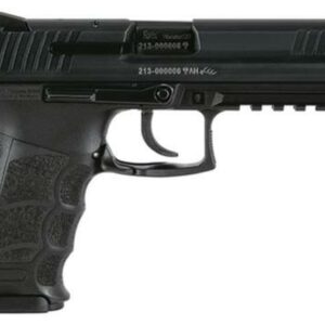 HK P30LS, Long Slide (V3) DA/SA, ambi safety/rear decocking button, three 15rd magazines and night sights
