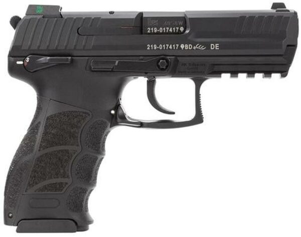 HK, P30S, Semi-automatic, DA/SA, 40 S&W, 3.85" Barrel, Black, Interchangeable Grip Panels, Ambidextrous Mag Release and Decocker/Safety, Night Sights, 13Rd, 3 Magazines