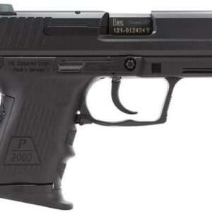 HK P2000 SK (V3) DA/SA, rear decocking button, three 10rd magazines and night sights