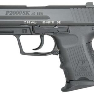 HK P2000 SK (V3) DA/SA, rear decocking button, three 9rd magazines and night sights