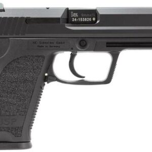 HK USP9 (V1) DA/SA, safety/decocking lever on left, three 15rd magazines and night sights