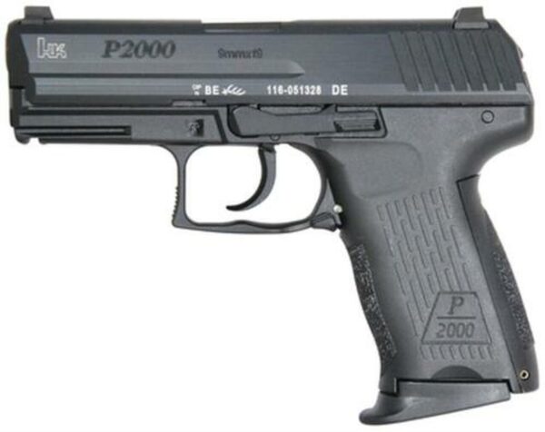 HK P2000 V2 LEM, 9mm, 3.6", (3) 10rd Mags