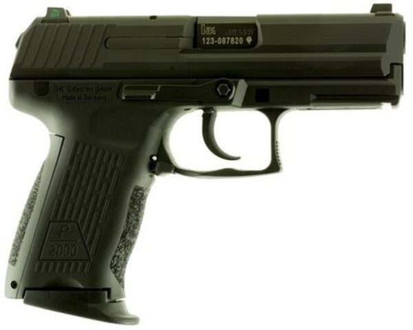 HK P2000 V2 LEM, .40 S&W, 3.6", 10rd, Black