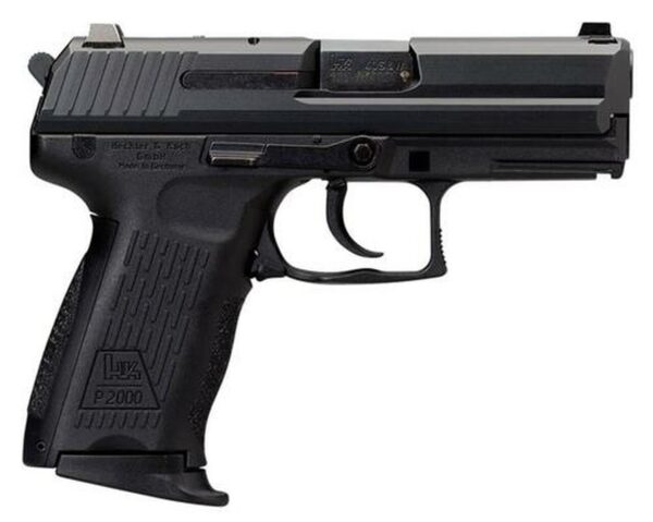 HK P2000 (V3) .40 S&W, DA/SA, 3.6", 10rd, Rear Decocker, Night Sights