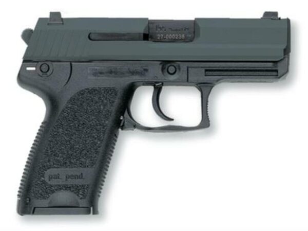 HK USP40 Compact (V1) DA/SA, safety/decocking lever on left, three 10rd magazines and night sights