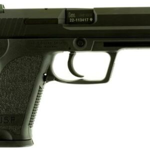 HK USP40 (V1) DA/SA, safety/decocking lever on left, three 10rd magazines and night sights