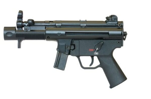 HK SP5K Semi-Auto Pistol, 9mm, 4.53", Black, 10rd