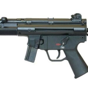 HK SP5K Semi-Auto Pistol, 9mm, 4.53", Black, 10rd