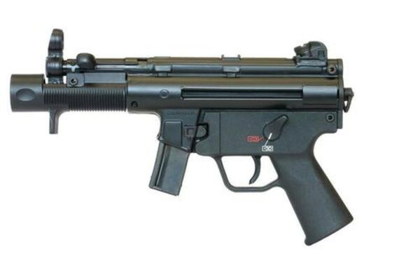 HK SP5K Semi-Auto Pistol, 9mm, 4.53", Black, 10rd