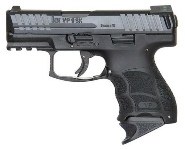 HK VP9 SK, 9mm, 3.39", Black, 10rd Mag