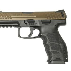 HK VP9 9mm, 4" Barrel, Ambi Safety, Midnight Bronze, German Made, 2x15rd Mags