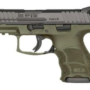 HK VP9SK, Subcompact 9mm, OD Green, 2x10rd Magazines