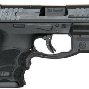 HK VP9SK 9mm, 3.39", (2) 10rd Mags,, Red Crimson Trace Laserguard