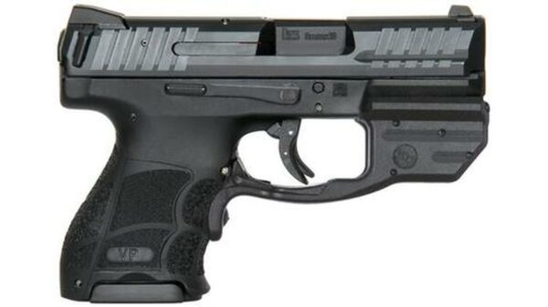 HK VP9SK 9mm, 3.39", (2) 10rd Mags,, Red Crimson Trace Laserguard