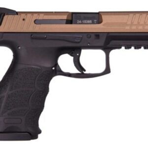 HK VP9, 9mm 4" Barrel Ambi Safety Burnt Bronze 2- 15rd Mags German Made