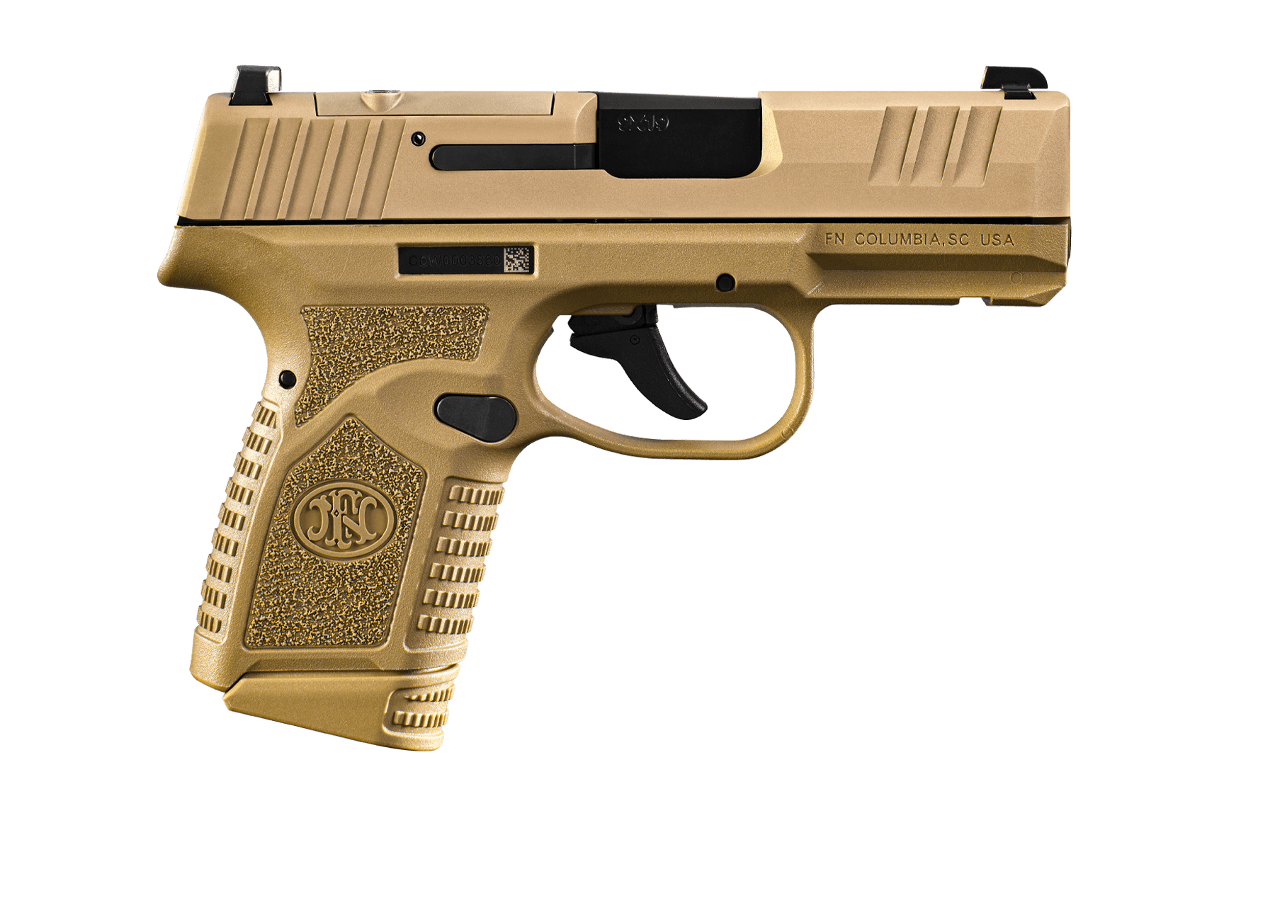 FN Reflex MRD 9MM LUGER (9X19 PARA) SEMI AUTOMATIC 15 ROUNDS 3.3 BARREL - Handguns | The Gun Shop