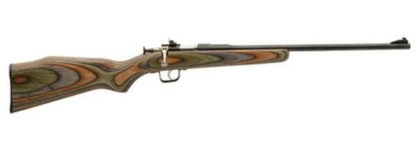 Keystone Davey Crickett Chipmunk 22LR 16" Barrel Blue Barrel Standard Stock Camouflage Laminate