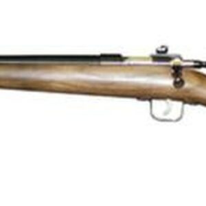 Keystone Davey Crickett Chipmunk 22LR 16" Barrel Blue Barrel Walnut Monte Carlo Stock Oil Finish Left Hand