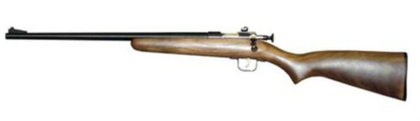 Keystone Davey Crickett Chipmunk 22LR 16" Barrel Blue Barrel Walnut Monte Carlo Stock Oil Finish Left Hand