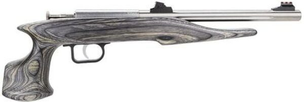 Keystone Crickett Chipmunk Hunter 22 Mag, 10.5", 1rd, Black Lam Wood Grip, Stainless