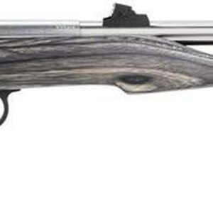 Keystone Crickett Chipmunk Hunter 22 Mag, 10.5", 1rd, Black Lam Wood Grip, Stainless