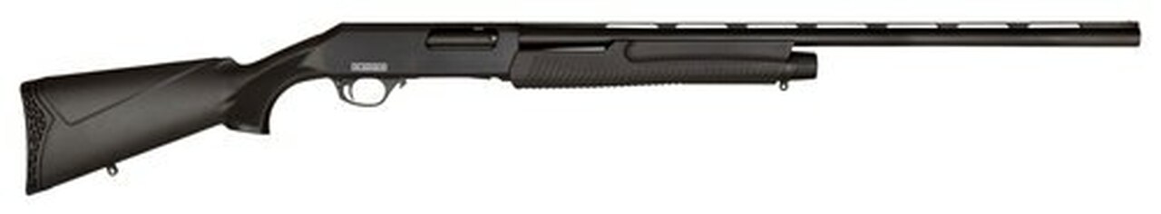 Dickinson XX3 Commando Pump-Action 12 Ga, 28" Barrel, 3", Black, 5rd