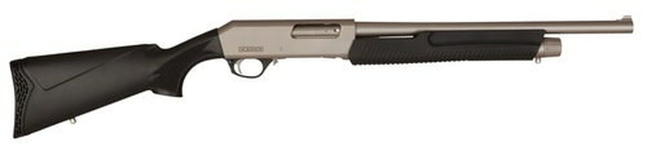 Dickinson Commando Marine Pump-Action 12 Ga, 18.5" Barrel, 3", Black Stock, 4rd
