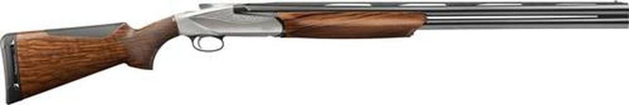 Benelli 828U 12 Ga, 30", AA-Grade Satin Walnut, Engraved Nickel, Progressive Comfort