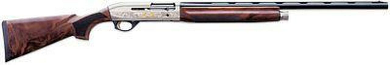 Benelli Montefeltro Silver 20ga 26" Barrel AA Grade Highly Figured Walnut Stock