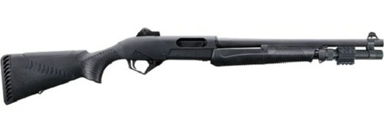 Benelli SuperNova LEO 12 Ga Pump Shotgun, 18" Barrel Comfortech Stock