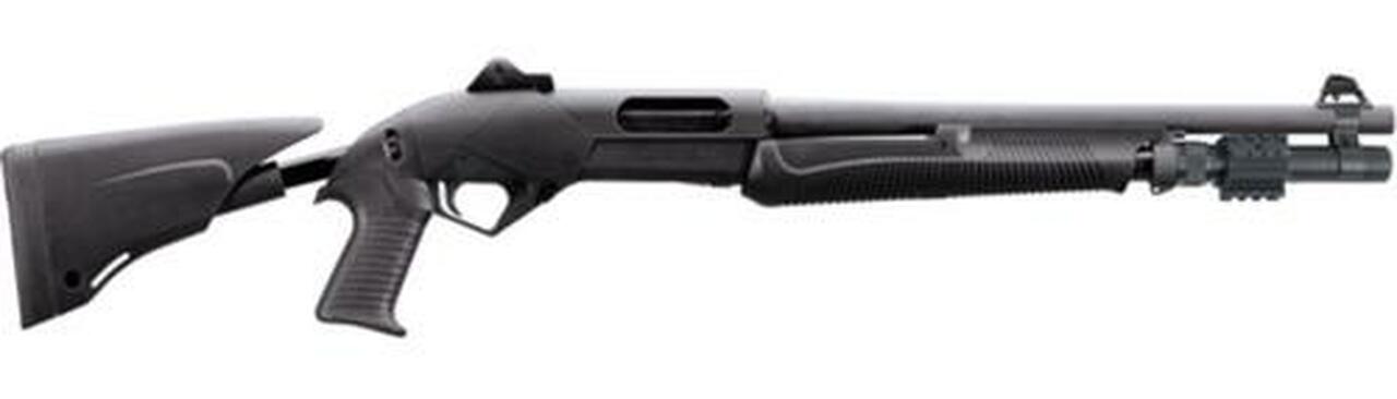 Benelli SuperNova LEO 12 Ga Pump Shotgun, 18" Barrel Tele-Stock