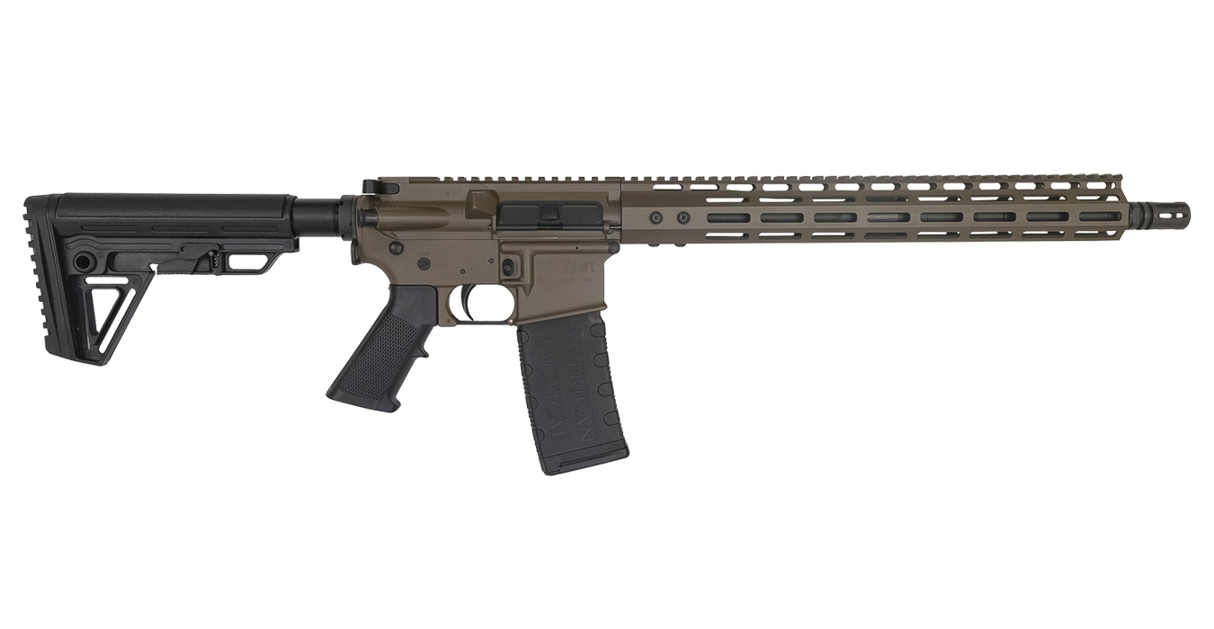 Milsport 300 Blackout Optics Ready Rifle w/ M-LOK Rail and Patriot Brown Finish - Firearms | The Gun Shop