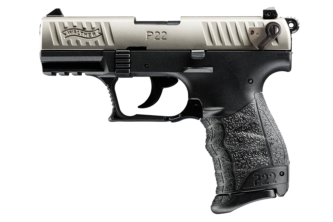 P22 QD 22 LR Rimfire Pistol with Nickel Slide and Decocker - Firearms | The Gun Shop