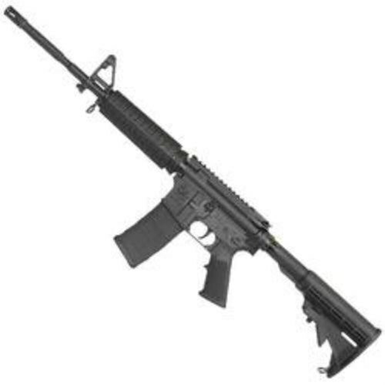Armalite, Defensive Sporting Rifle, 223 Rem/556NATO, 16" Barrel, 1:7 Twist, Black, 6-Position Collapsible Stock, A2 Sights, 30Rd, 1 Magpul Magazine, Mil-spec 1913 Rail