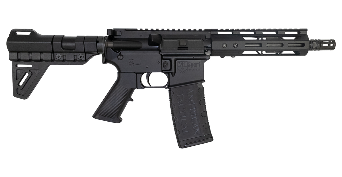 Milsport 5.56mm AR-15 Pistol with M-LOK Handguard and Blade Stock - Firearms | The Gun Shop
