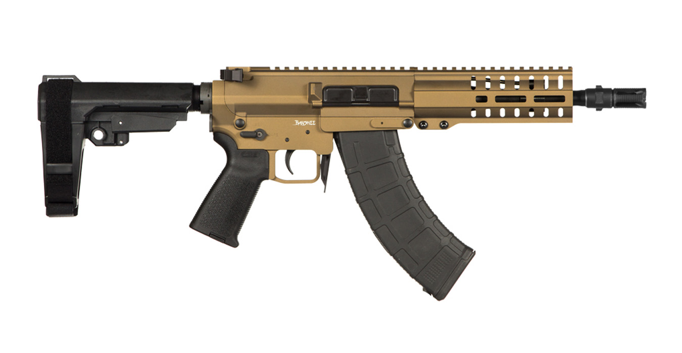 Banshee 300 Mk47 7.62x39mm AK Pistol with Burnt Bronze Cerakote Finish - AR-15 Pistols | The Gun Shop