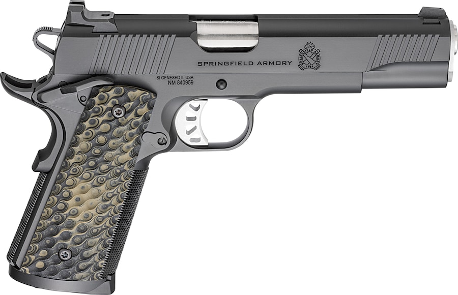 SPRINGFIELD ARMORY 1911 TRP CLASSIC [BLK] .45 ACP SINGLE ACTION 8 ROUNDS 5 BARREL - Handguns | The Gun Shop