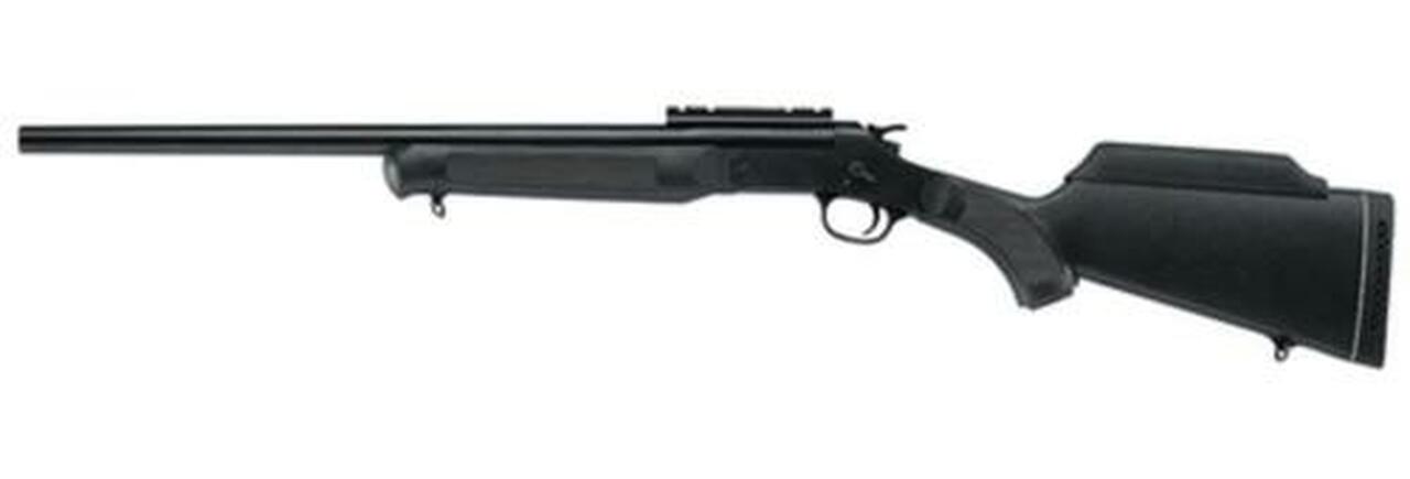 Rossi Braztech Single Shot .223 Rem 23" Matte Blued Heavy Barrel, Black Synthetic Stock