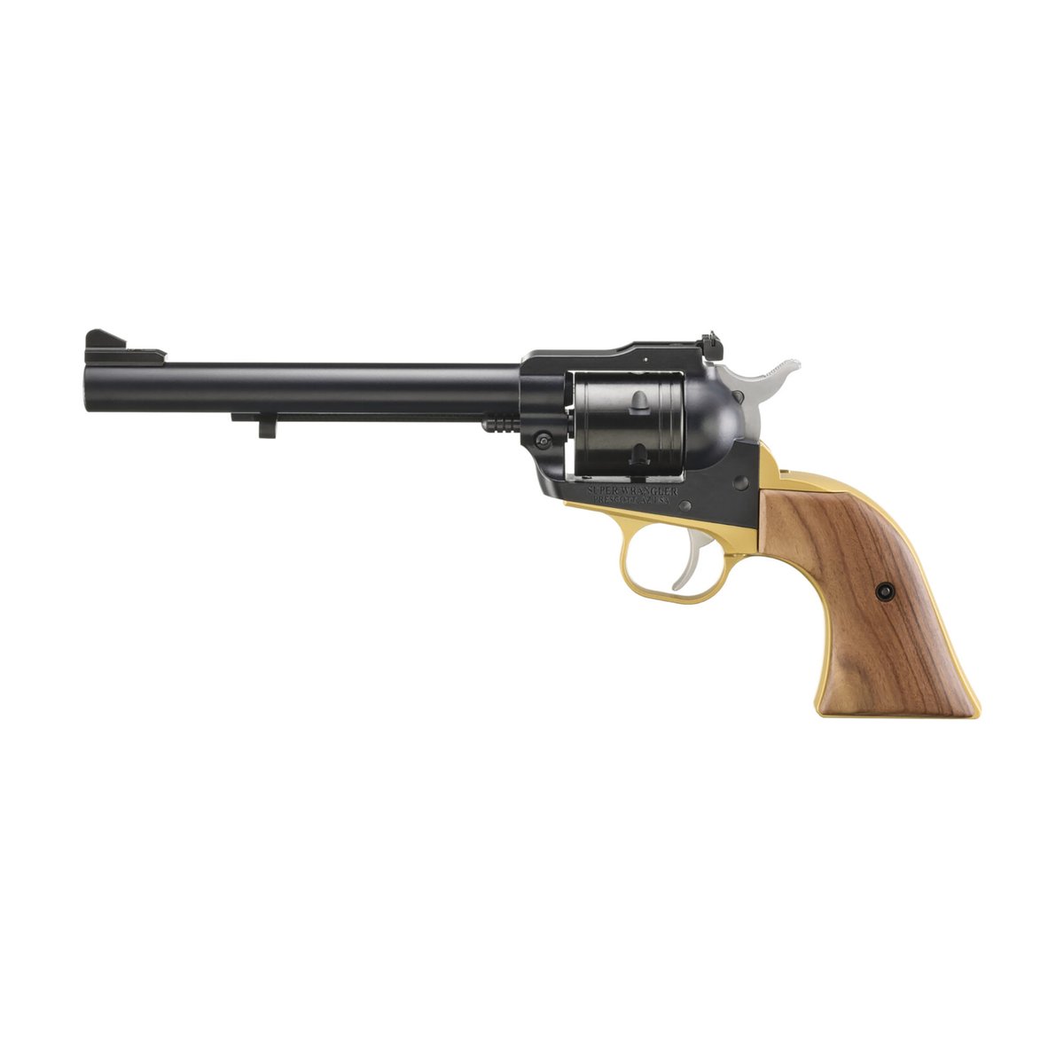 RUGER SUPER WRANGLER (MIDNIGHT BLUE & BRASS) - Firearms Image 2 | The Gun Shop