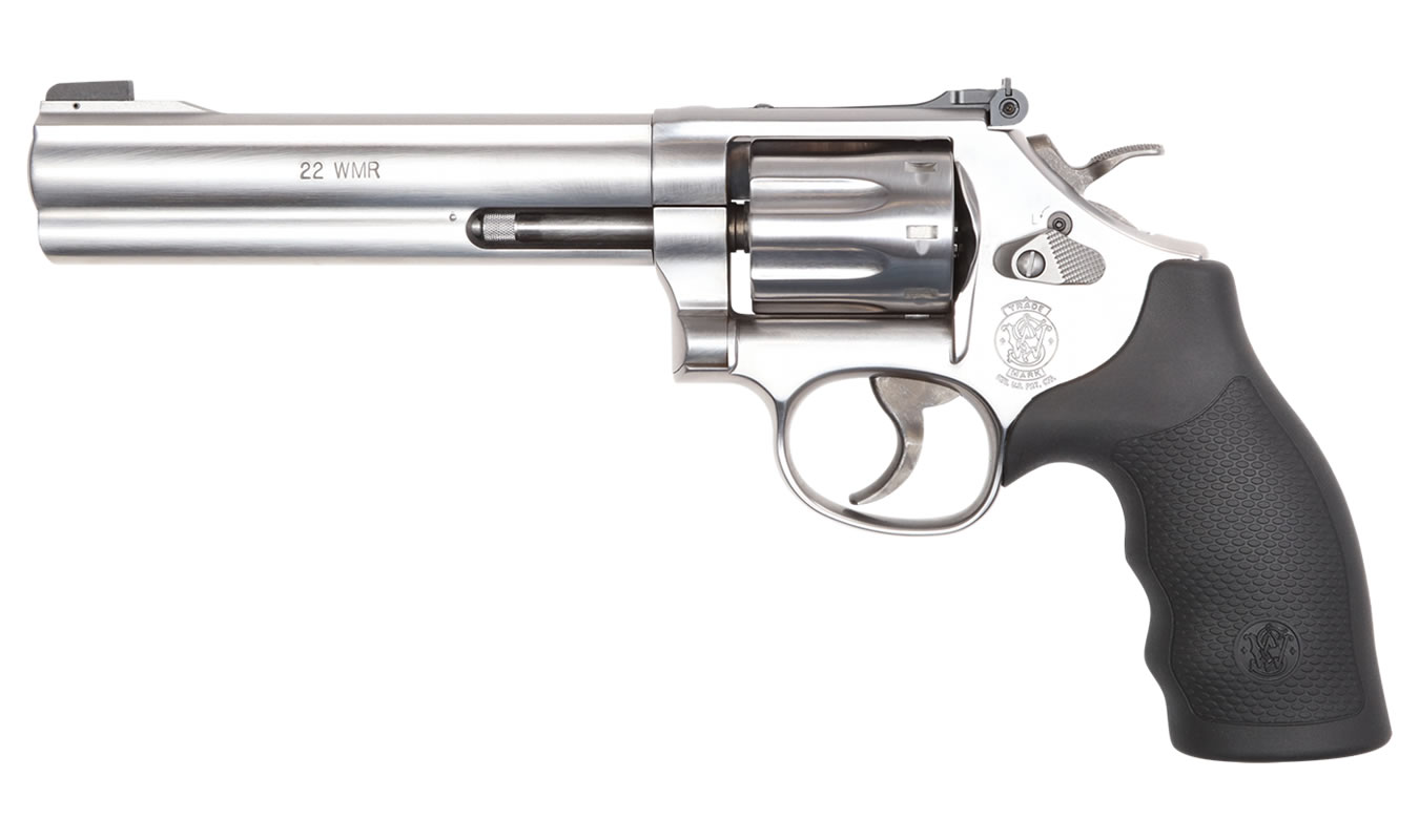 Model 648 22WMR 8-Shot DA/SA Stainless Revolver