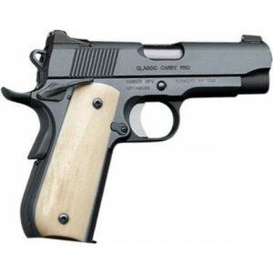 Kimber Classic Carry Pro 45 ACP, 4", 8rd, Solid Ivory G10 Grips